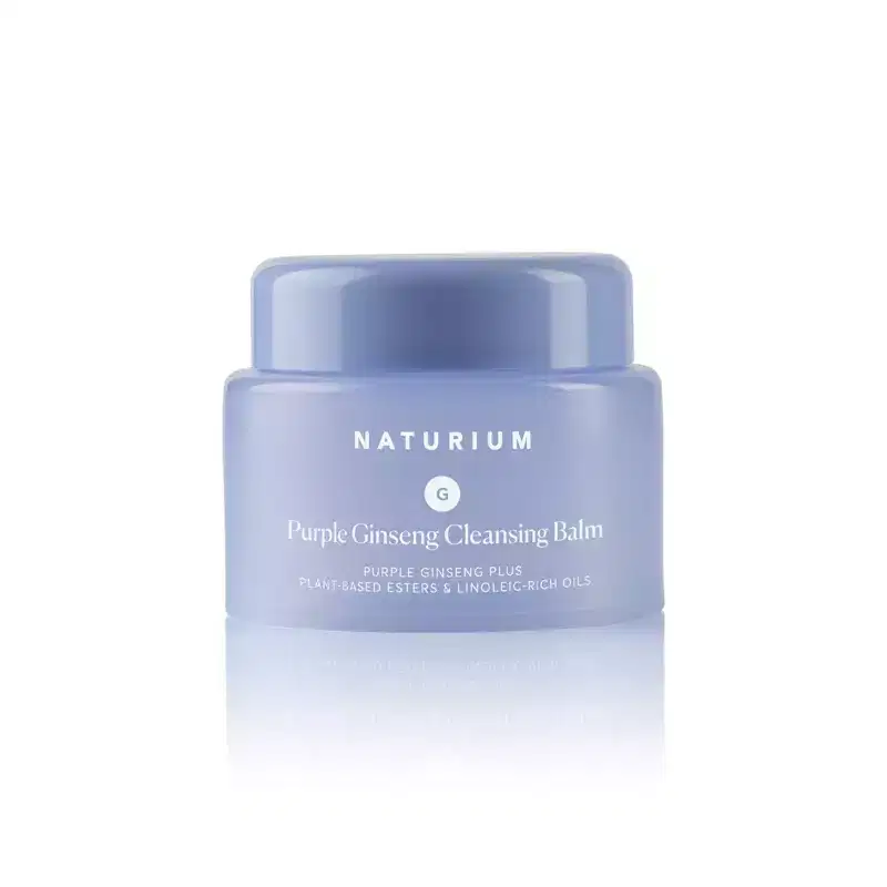 Naturium Purple Ginseng Cleansing Balm - 3 oz: Paraben-Free, Gluten-Free, Vegan, Suitable for All Skin Types