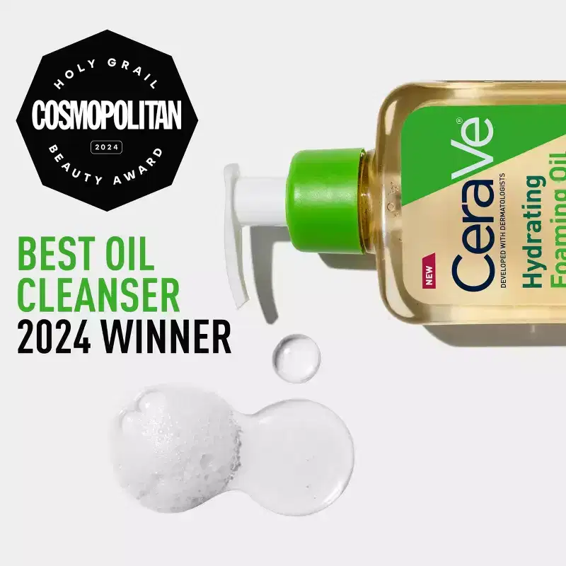 CeraVe Hydrating Oil Face Cleanser
