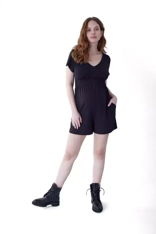 Ingrid & Isabel Maternity Soft Knit Romper