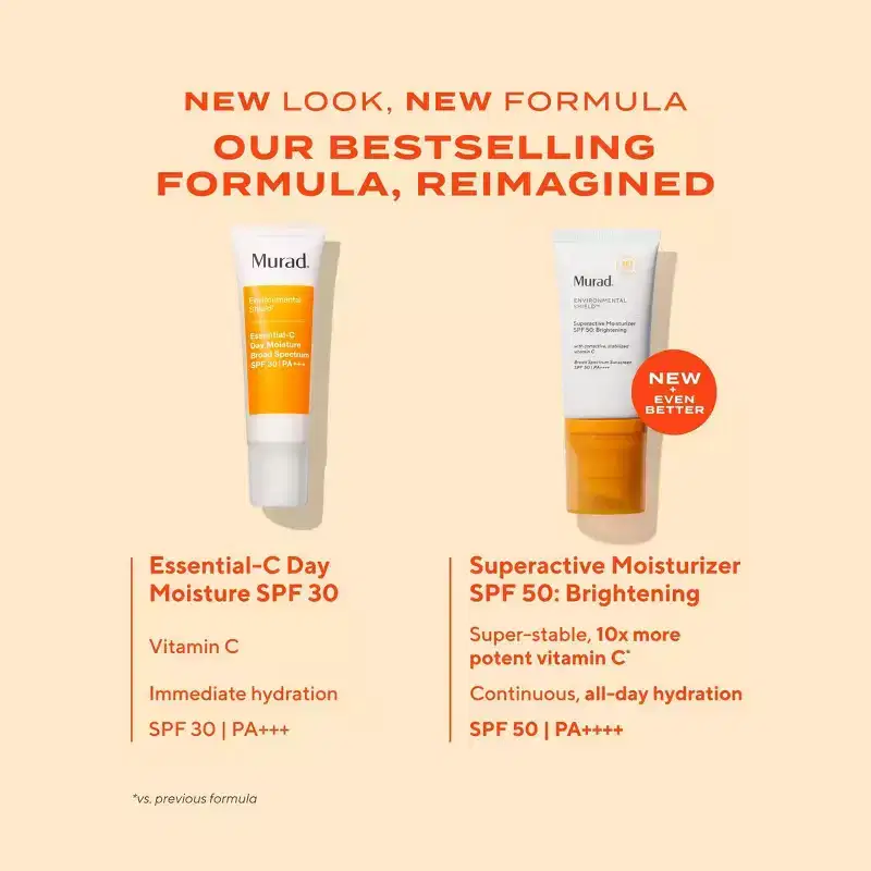 Murad Brightening Superactive Moisturizer - SPF50 - 1.7fl oz - Ulta Beauty: Paraben-Free, Sulfate-Free, Phthalate-Free, Gluten-Free