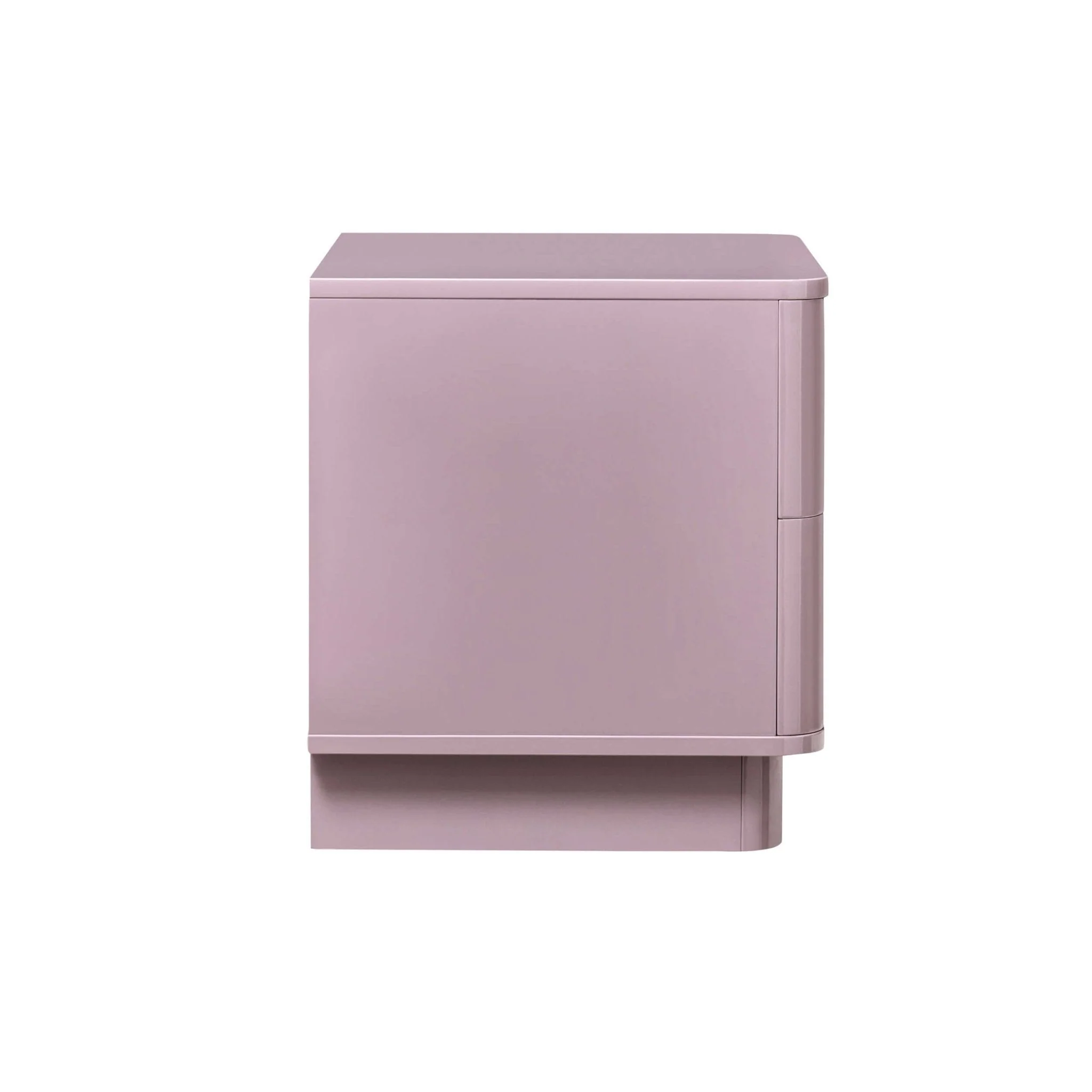 2 Drawer Bedside Table - Violet Ice