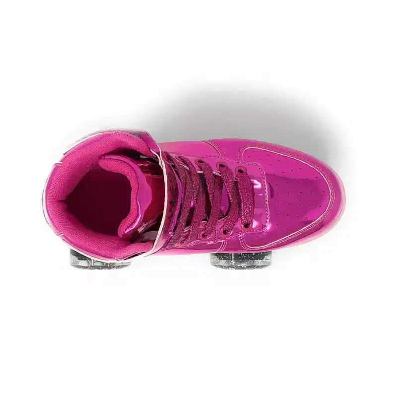 Chicago Skates Pulse Light-Up Quad Roller Skate - Pink