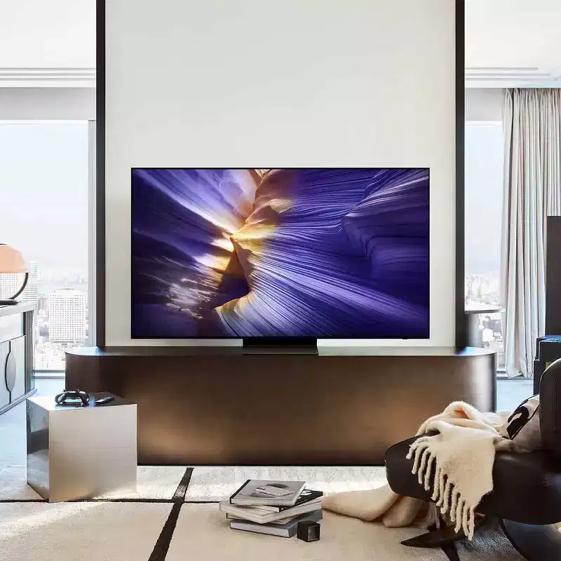 Samsung S90F 55 Inch 4K OLED Smart TV with AudioQuest SKY 3m HDMI Cable