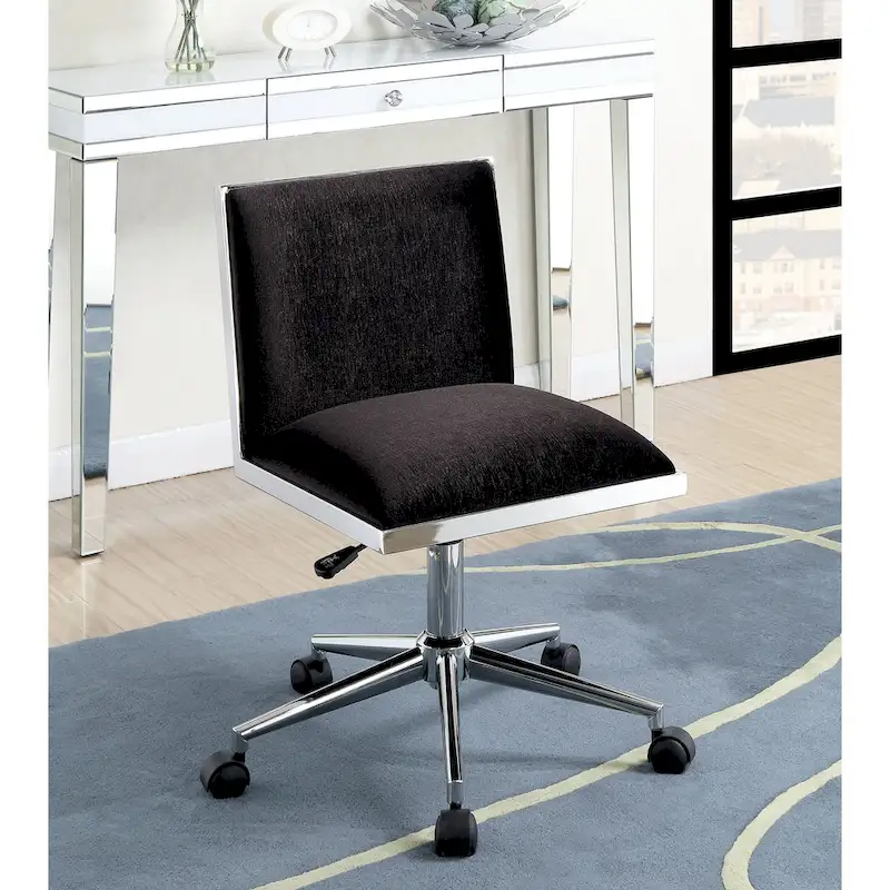 Ceto Contemporary Fabric Height Adjustable Office Desk Chair