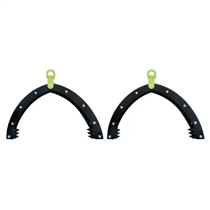 Timber Tuff 22 Forestry Logging Lifting & Dragging Mini Log Grapple (2 Pack)