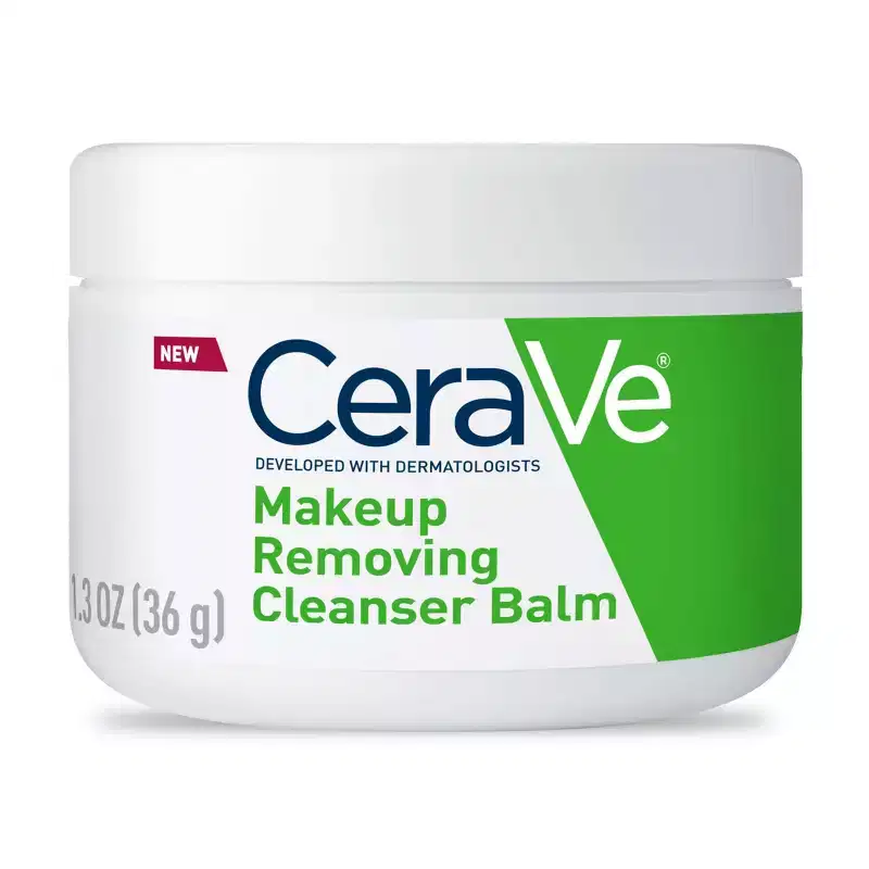 CeraVe Hydrating Makeup Cleansing Balm, Travel Size - Unscented - 1.3 oz: Contains Ceramides, Normal Skin