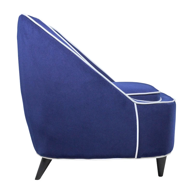 Sagebrook Home Modern Upholstered Two Toned Accent Chair - 28 x 30 x 31