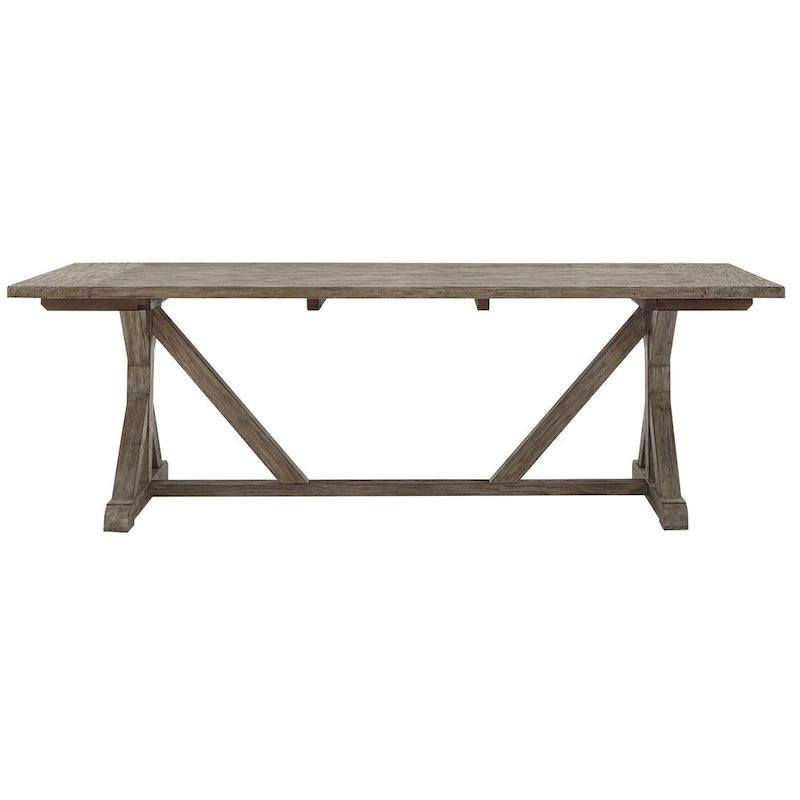 Paloma Antique Grey Reclaimed Wood Dining Set by iNSPIRE Q Artisan