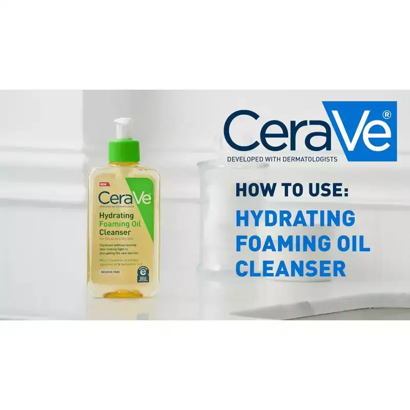 CeraVe Hydrating Oil Face Cleanser